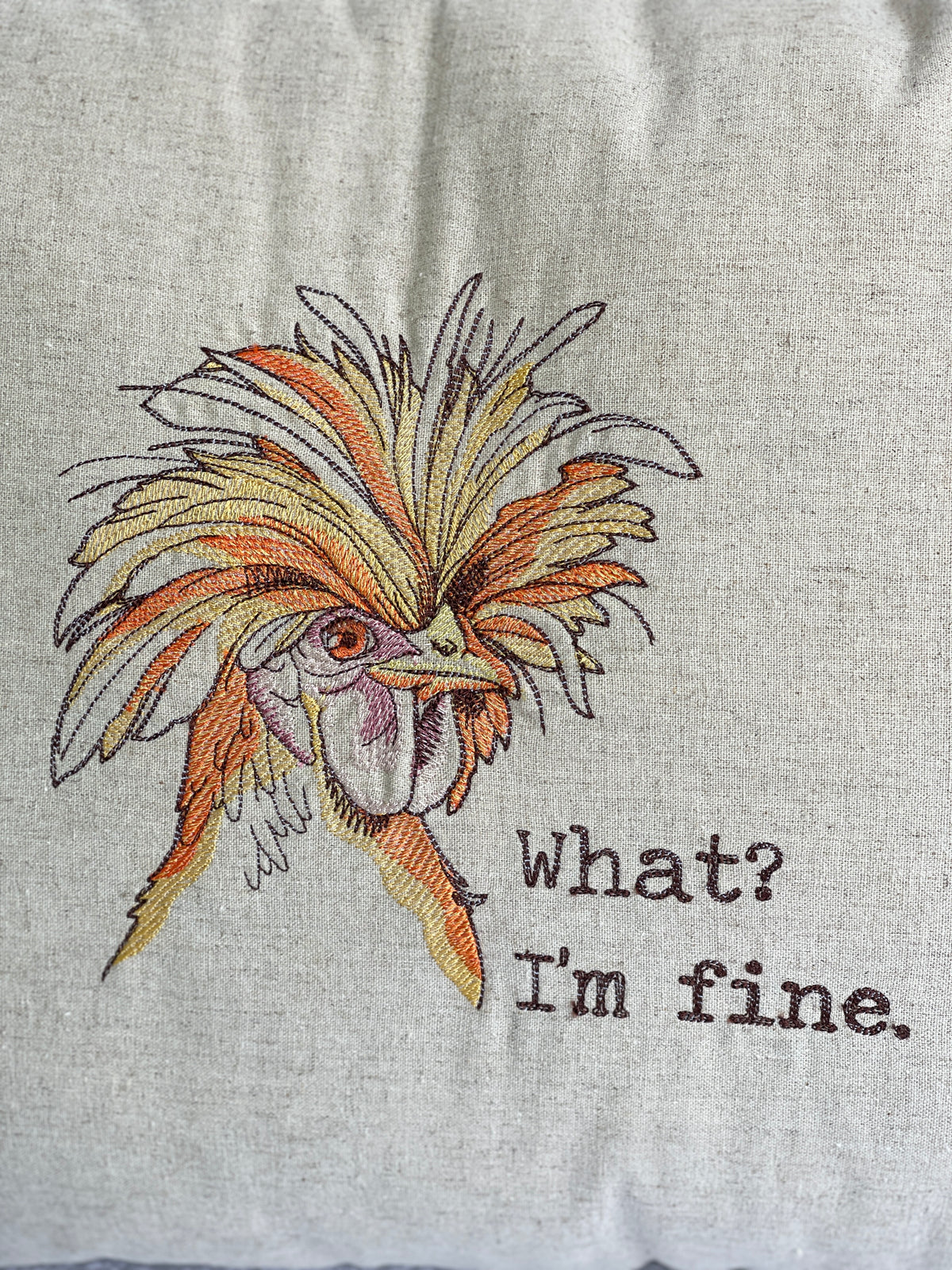 What? I'm fine - Feathered Friends